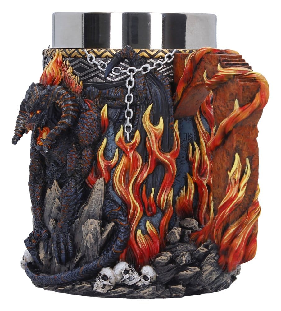 🧪 LAB | SU ORDINAZIONE Lord Of The Rings Tankard Balrog 15 cm