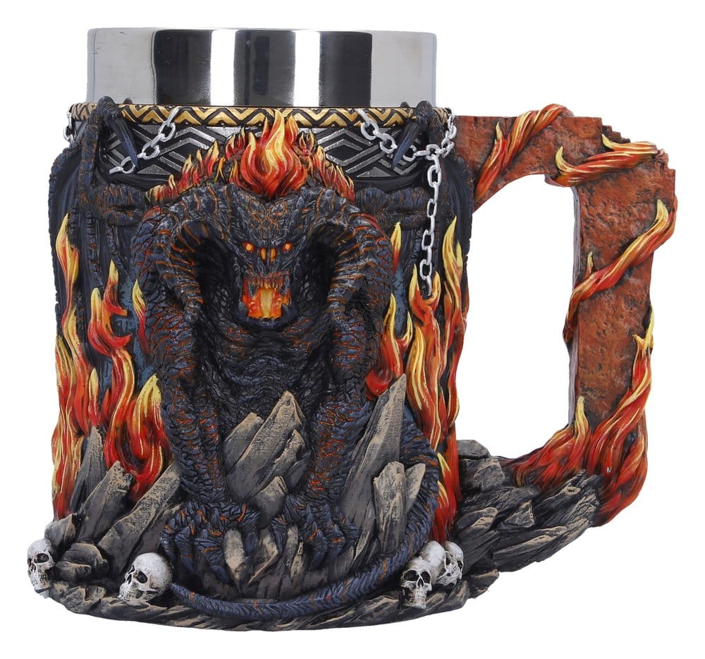 🧪 LAB | SU ORDINAZIONE Lord Of The Rings Tankard Balrog 15 cm