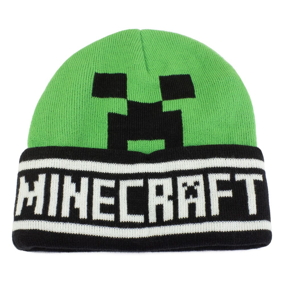 SU ORDINAZIONE Minecraft Beanie Creeper Face ESAURITO