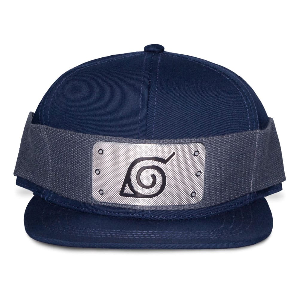 MADE TO ORDER Naruto Shippuden Snapback Cap Logo Blue