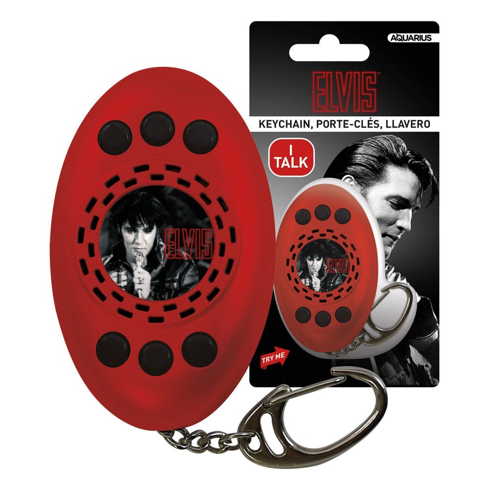 MADE TO ORDER Elvis: SQUAWKey Talking Keychain