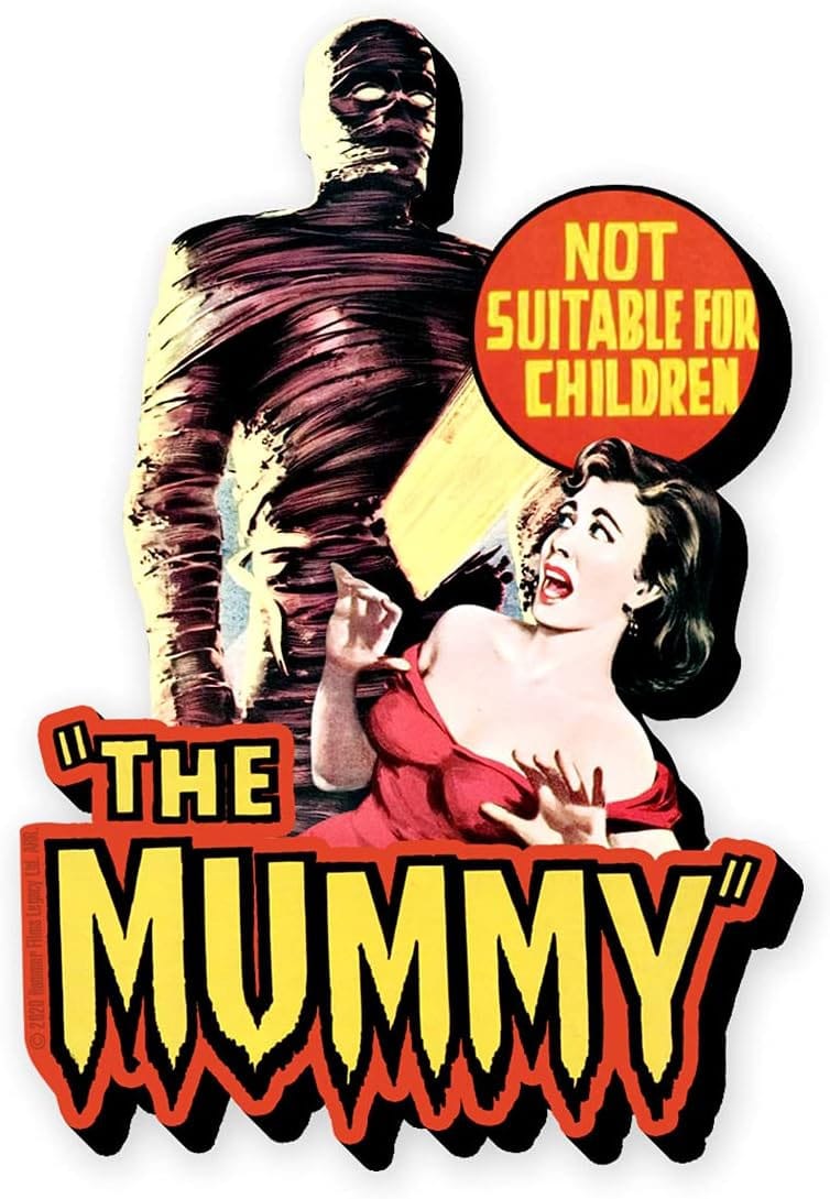 MADE TO ORDER Hammer Horror: The Mummy Funky Chunky Magnet