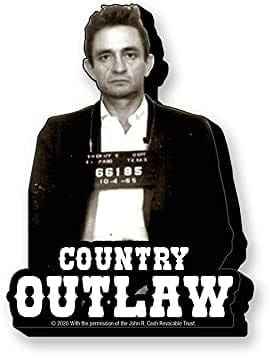 MADE TO ORDER Johnny Cash: Outlaw Funky Chunky Magnet