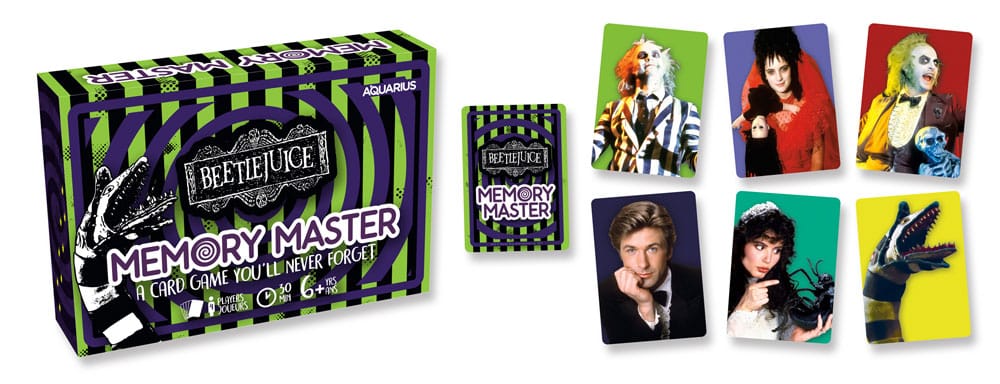 SU ORDINAZIONE Beetlejuice Card Game Memory Master *English Version* *PREZZO SPECIALE*