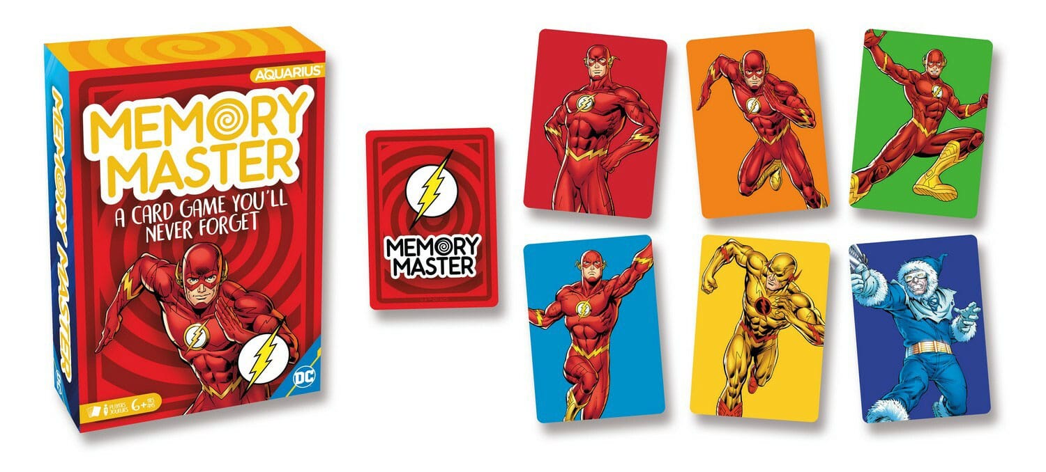 AUF BESTELLUNG HERGESTELLT DC Comics: Das Flash Memory Master-Kartenspiel