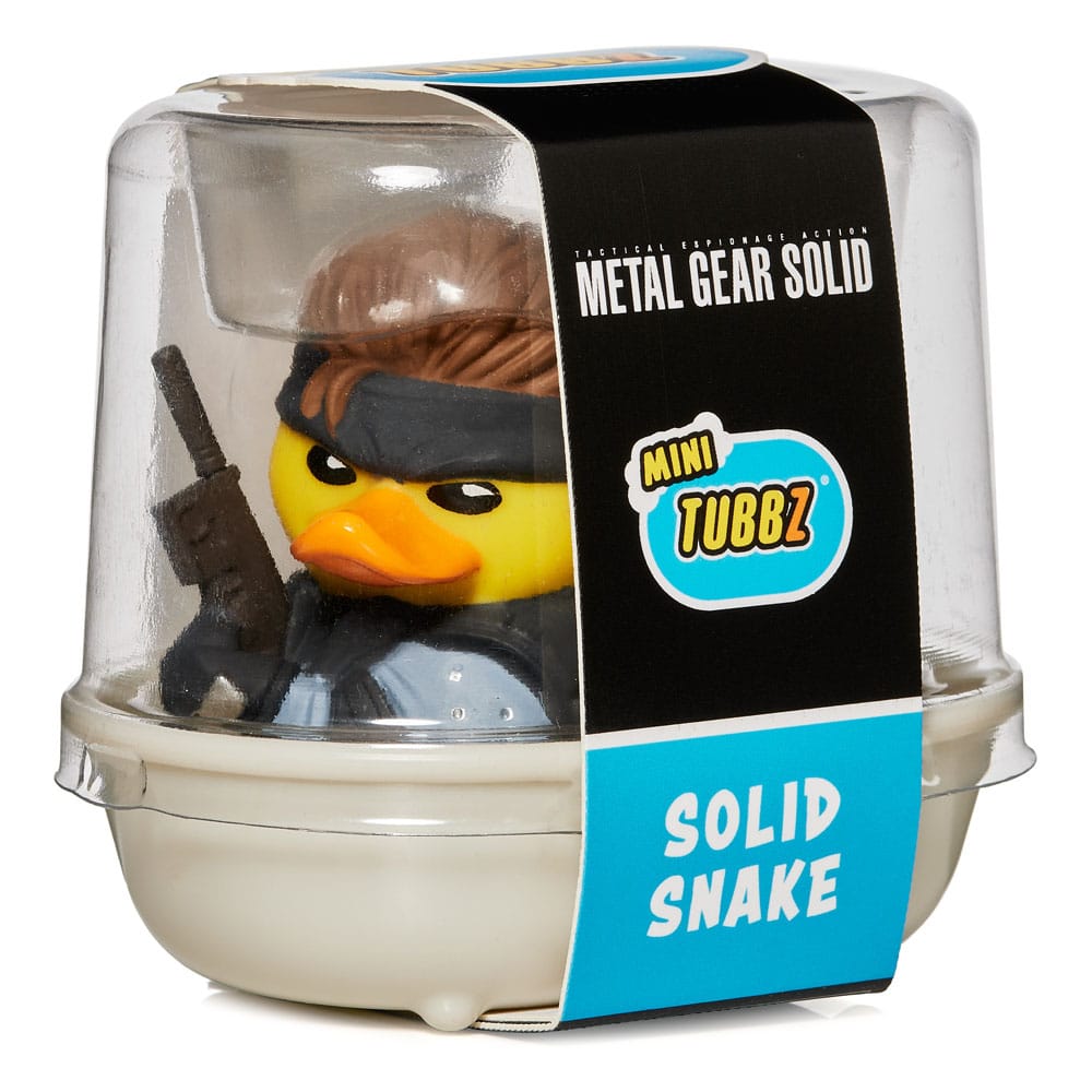 🧪 LAB | PREORDINE+ 01/2027 Metal Gear Solid Tubbz Mini PVC Figure Solid Snake 5 cm