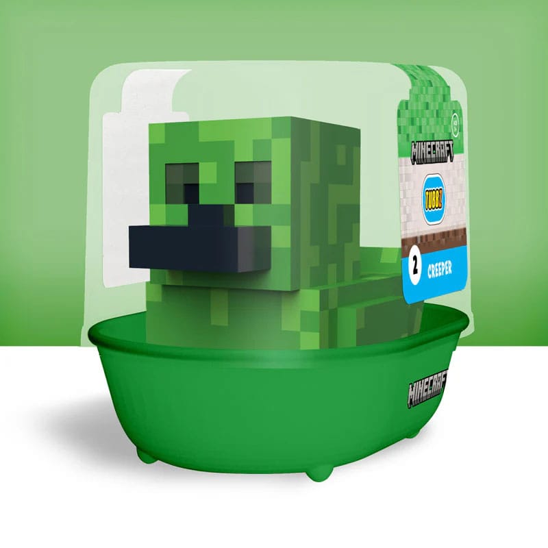 🧪 LAB | SU ORDINAZIONE Minecraft Tubbz PVC Figure Creeper 1st Edition 10 cm 