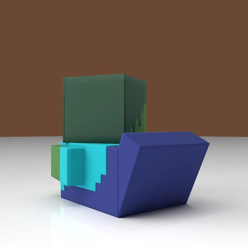 🧪 LAB | SU ORDINAZIONE Minecraft Tubbz PVC Figure Zombie 1st Edition 10 cm                