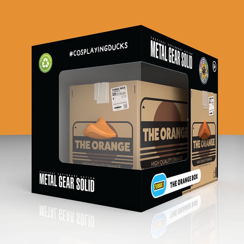 🧪 LAB | SU ORDINAZIONE Metal Gear Solid Tubbz PVC Figure The Orange Box Boxed Edition 10 cm 