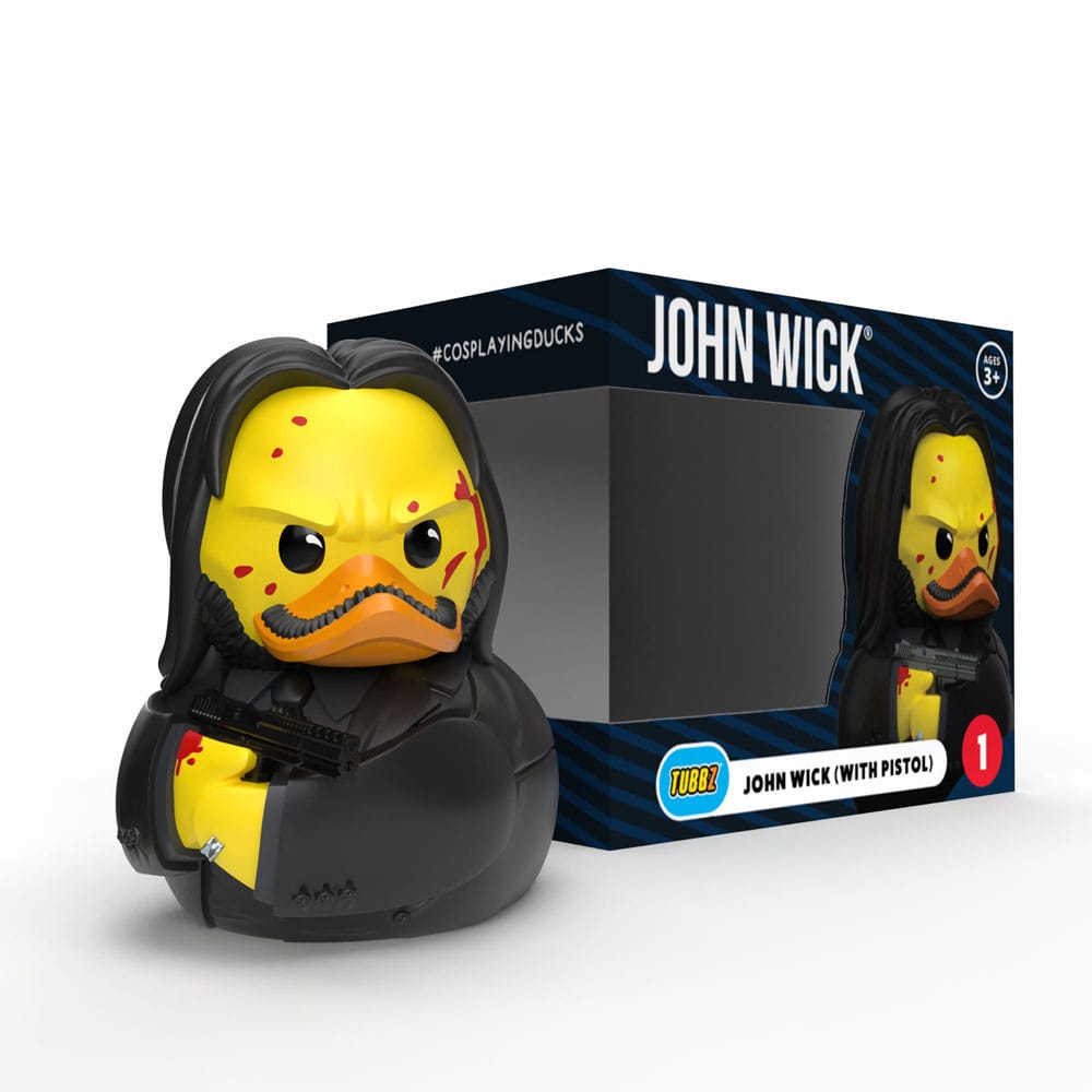 John Wick Tubbz PVC-Figur, Pistole, Boxed Edition, 10 cm (auf Bestellung gefertigt)