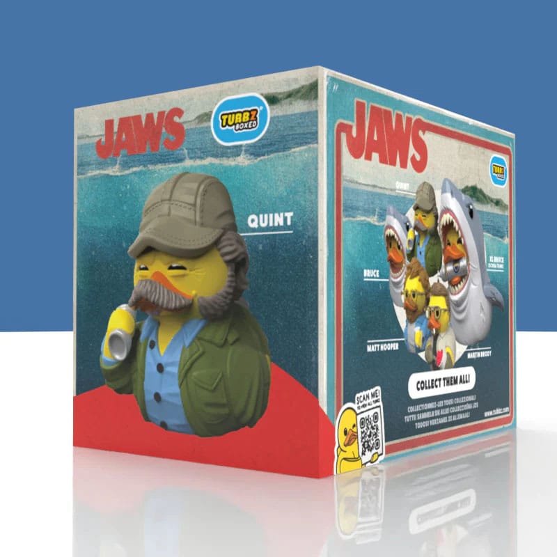 🧪 LAB | SU ORDINAZIONE Jaws Tubbz PVC Figure Quint Boxed Edition 10 cm 