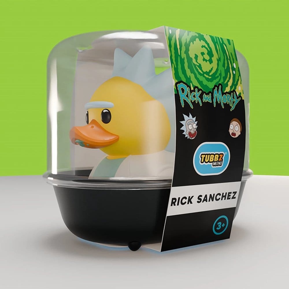 🧪 LAB | SU ORDINAZIONE Rick and Morty Tubbz Mini PVC Figure Rick 5 cm       