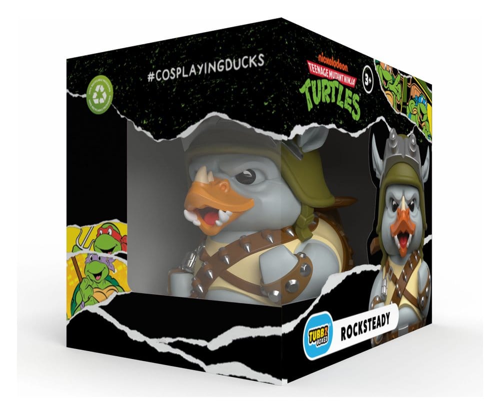🧪 LAB | SU ORDINAZIONE Teenage Mutant Ninja Turtles Tubbz PVC Figure Rocksteady