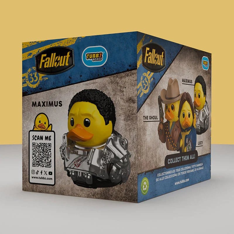 🧪 LAB | SU ORDINAZIONE Fallout Tubbz PVC Figure Maximus Boxed Edition 10 cm    