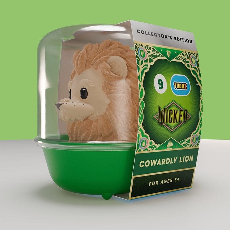 🧪 LAB | SU ORDINAZIONE Wicked Tubbz PVC Figure Cowardly Lion 1st Edition 10 cm    