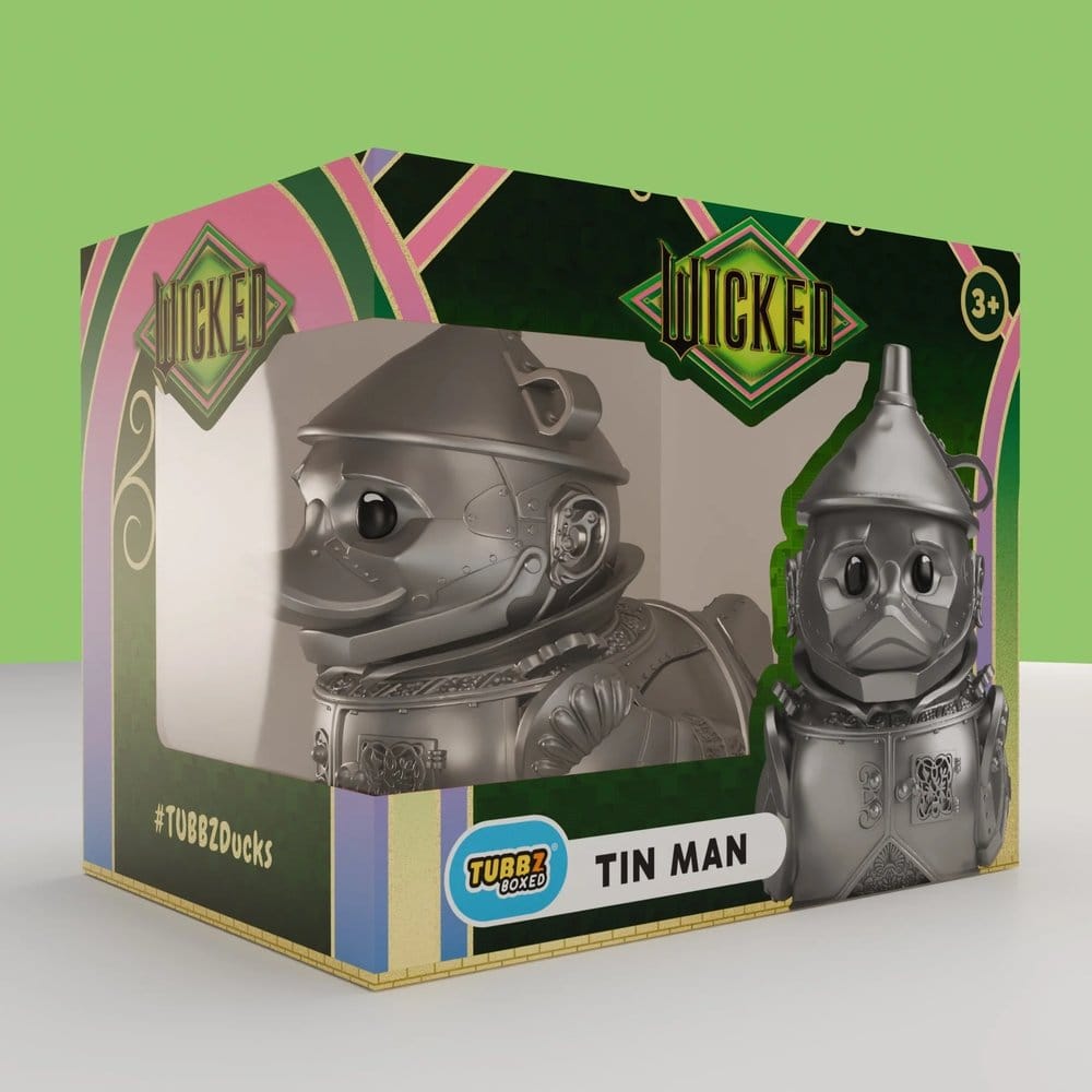 🧪 LAB | SU ORDINAZIONE Wicked Tubbz PVC Figure Tin Man Boxed Edition 10 cm            