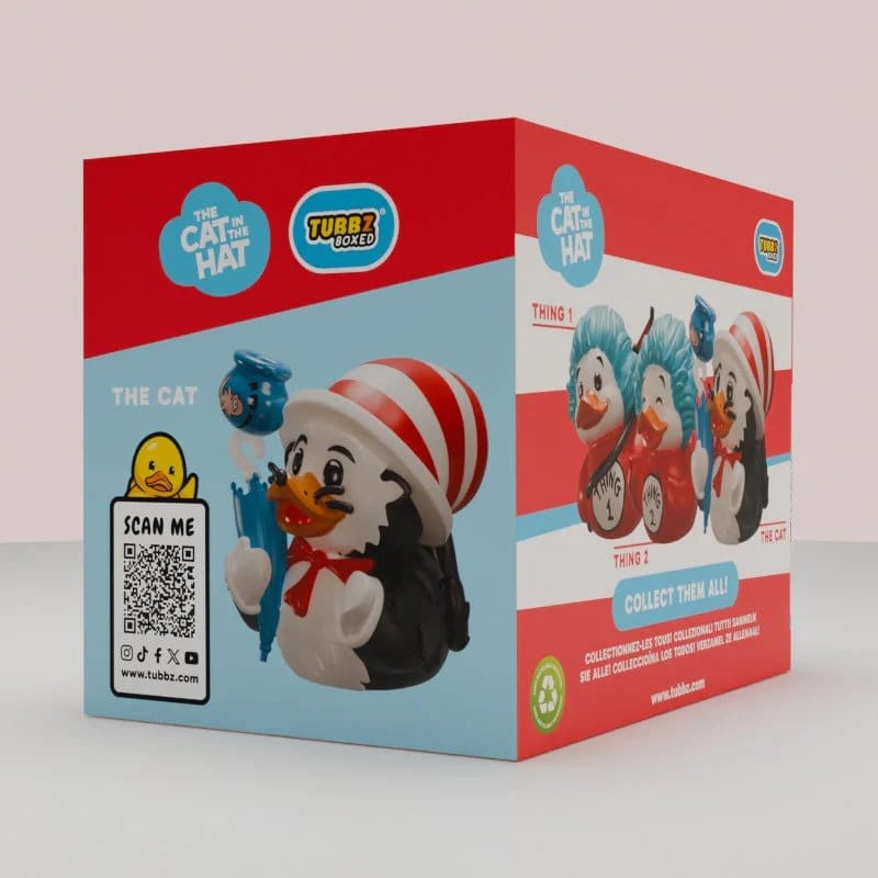 🧪 LAB | SU ORDINAZIONE The Cat in the Hat Tubbz PVC Figure Boxed Edition 10 cm            