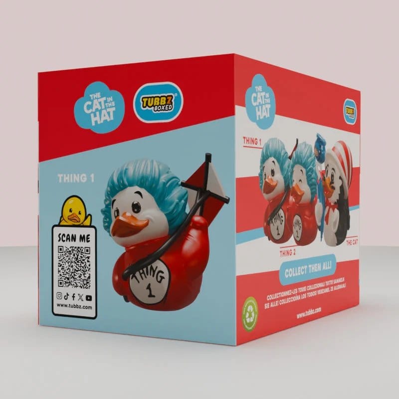 🧪 LAB | SU ORDINAZIONE The Cat in the Hat Tubbz PVC Figure Thing 1 Boxed Edition 10 cm            