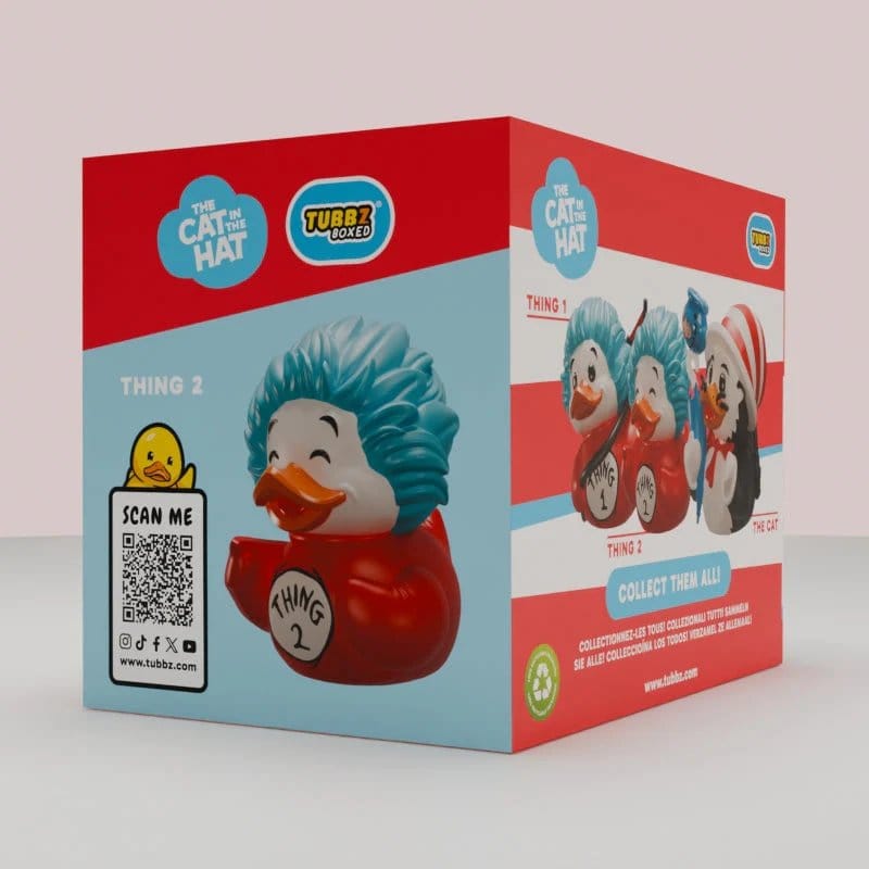 🧪 LAB | SU ORDINAZIONE The Cat in the Hat Tubbz PVC Figure Thing 2 Boxed Edition 10 cm            
