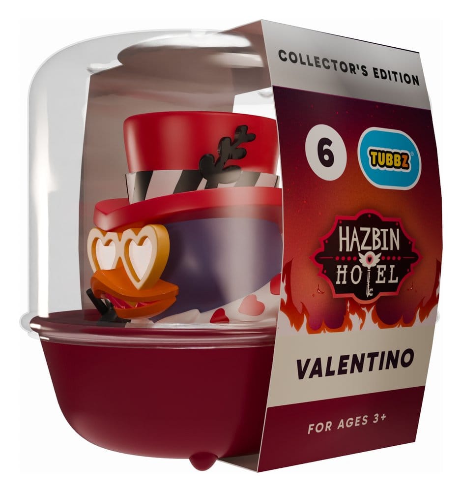 🧪 LAB | SU ORDINAZIONE Hazbin Hotel Tubbz PVC Figure Valentino 1st Edition 10 cm    