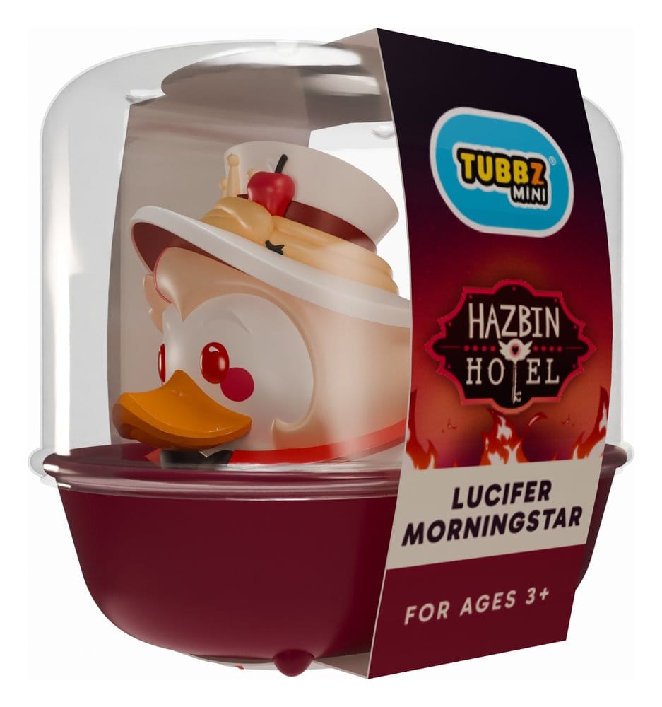 🧪 LAB | SU ORDINAZIONE Hazbin Hotel Tubbz Mini PVC Figure Lucifer Morningstar 5 cm       