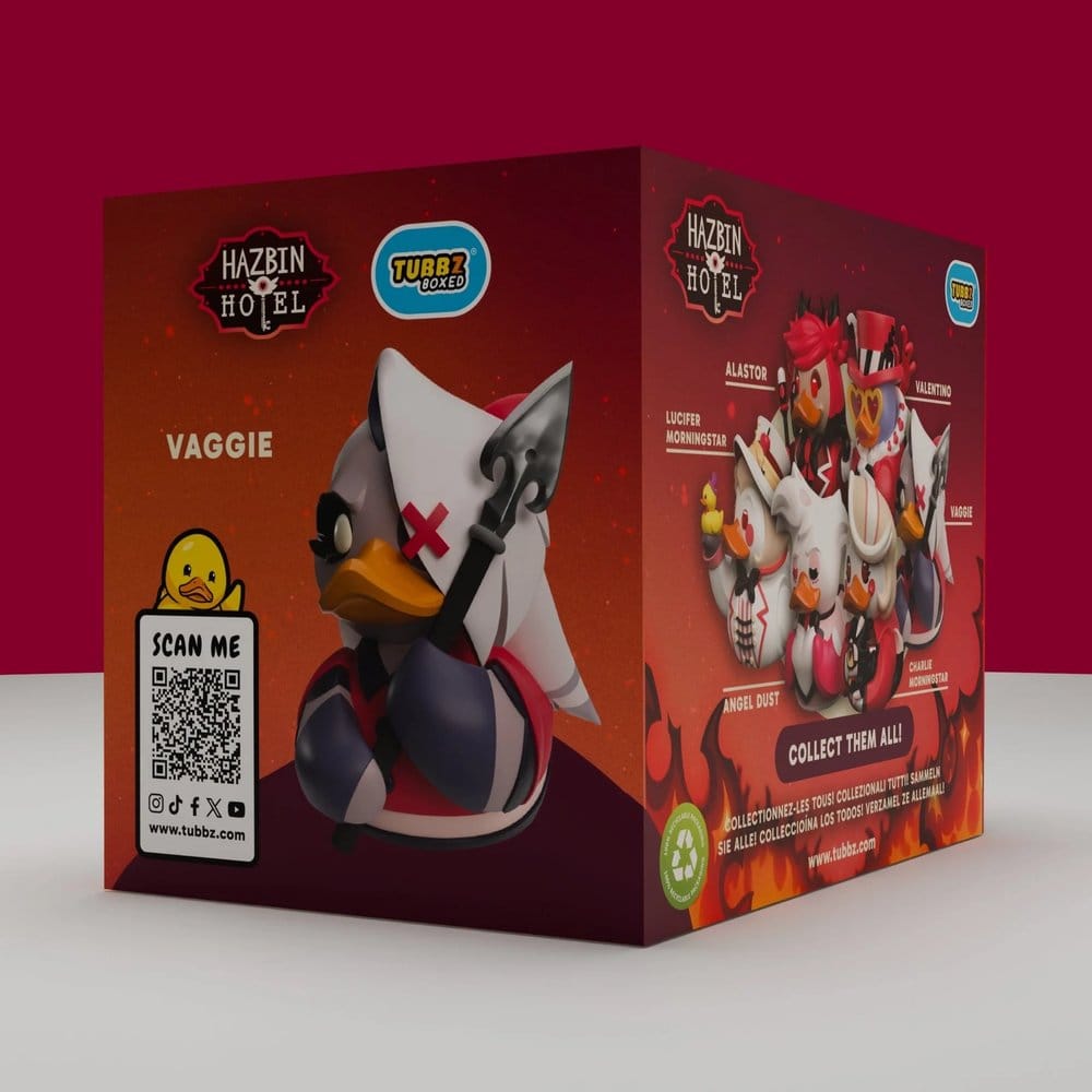 🧪 LAB | SU ORDINAZIONE Hazbin Hotel Tubbz PVC Figure Vaggie Boxed Edition 10 cm                  
