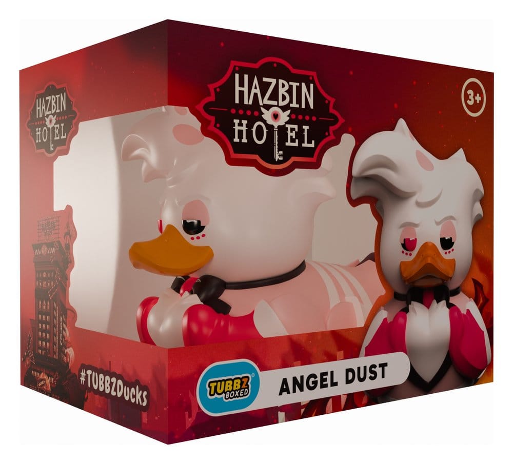 🧪 LAB | SU ORDINAZIONE Hazbin Hotel Tubbz PVC Figure Angel Dust Boxed Edition 10 cm            