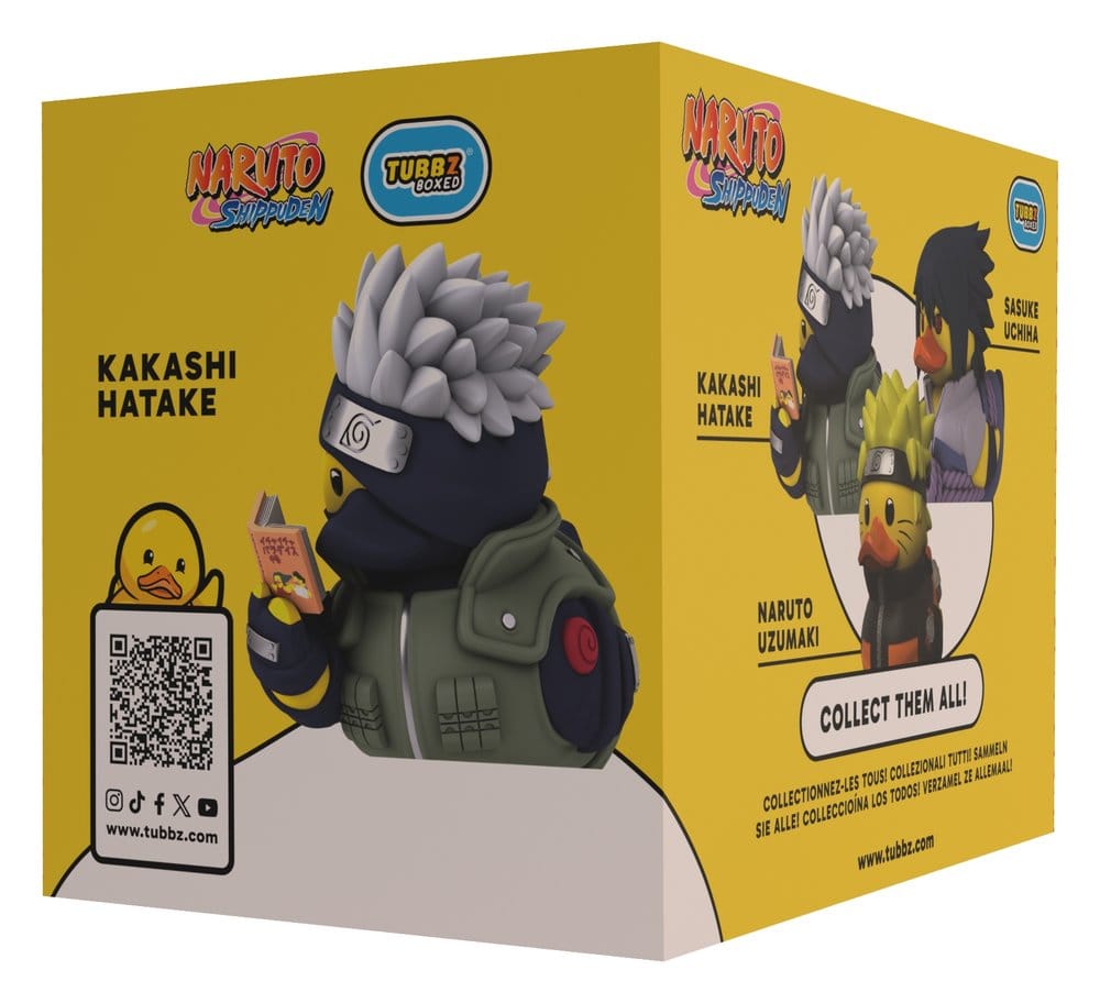 🧪 LAB | SU ORDINAZIONE Naruto Shippuden Tubbz PVC Figure Kakashi Hatake Boxed Edition 10 cm