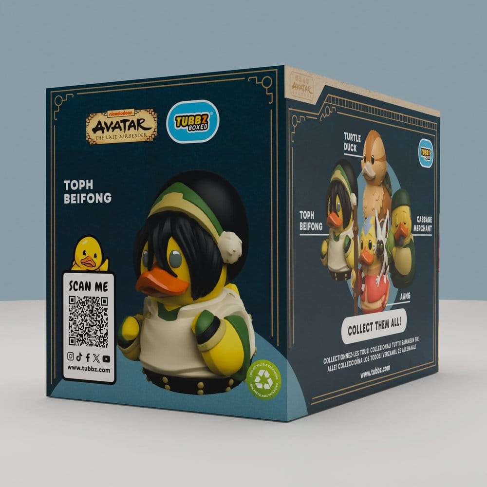 🧪 LAB | SU ORDINAZIONE Avatar: The Last Airbender Tubbz PVC Figure Toph Beifong Boxed Edition 10 cm            