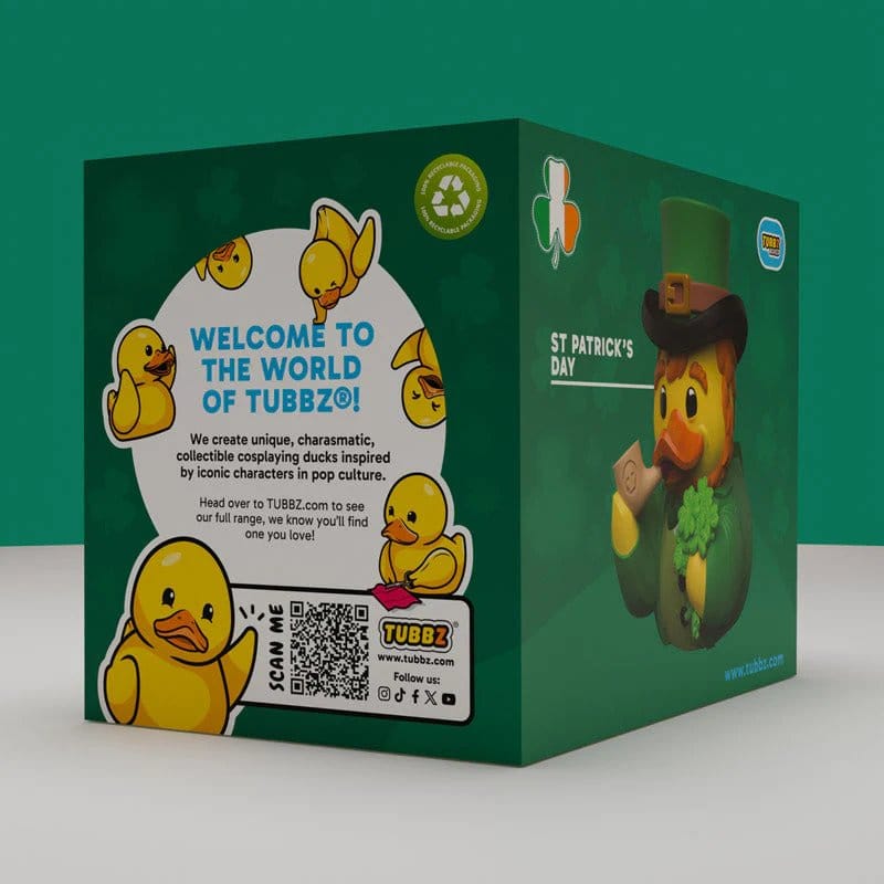 🧪 LAB | SU ORDINAZIONE St. Patricks Day Tubbz PVC Figure Boxed Edition 10 cm            