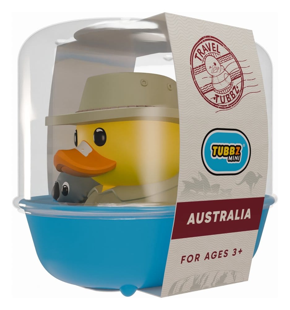 🧪 LAB | SU ORDINAZIONE Travel Tubbz Mini PVC Figure Australia 5 cm  
