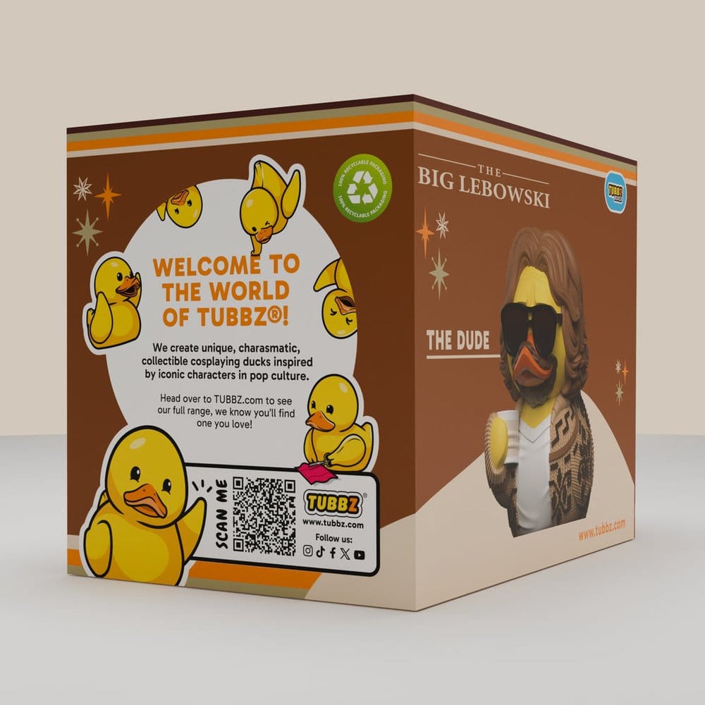 🧪 LAB | SU ORDINAZIONE The Big Lebowski Tubbz PVC Figure The Dude Boxed Edition 10 cm 