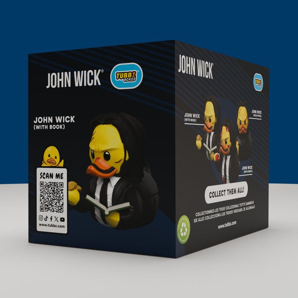🧪 LAB | SU ORDINAZIONE John Wick Tubbz PVC Figure Book Boxed Edition 10 cm 