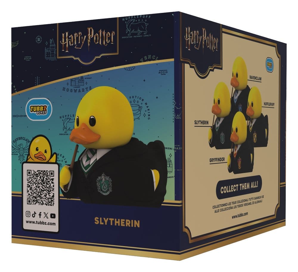 🧪 LAB | SU ORDINAZIONE Harry Potter Tubbz PVC Figure Slytherin Boxed Edition 10 cm