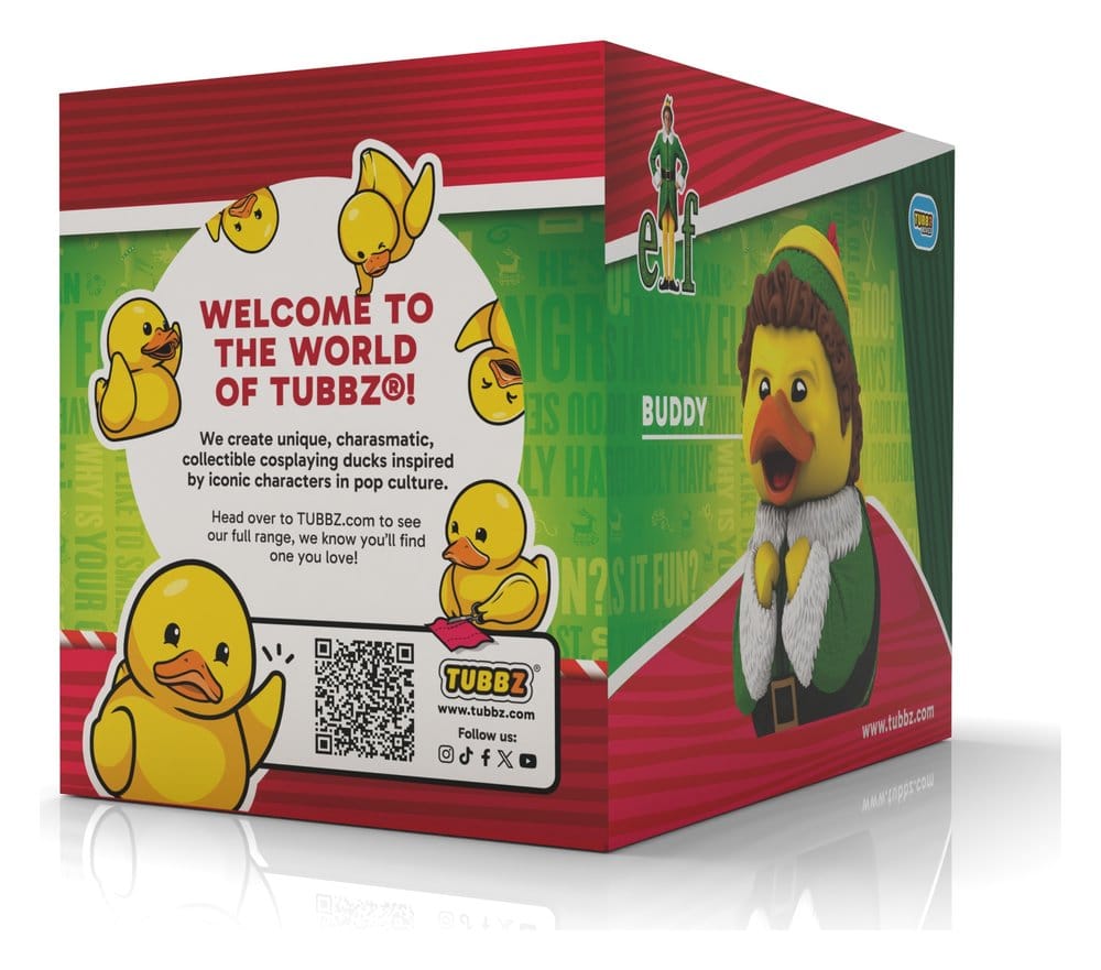 🧪 LAB | PREORDINE+ 01/2027 Elf Tubbz PVC Figure Buddy Boxed Edition 10 cm