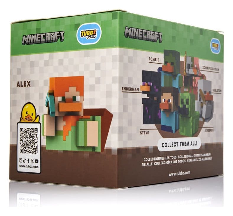 🧪 LAB | PREORDINE+ 01/2027 Minecraft Tubbz PVC Figure Alex Boxed Edition 10 cm
