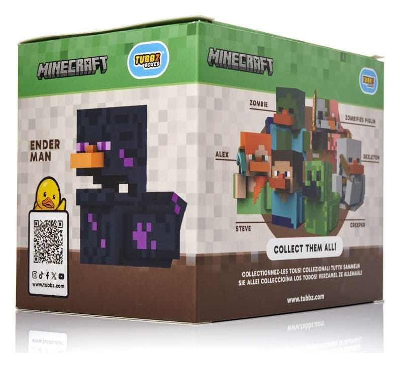 🧪 LAB | PREORDINE+ 01/2027 Minecraft Tubbz PVC Figure Enderman Boxed Edition 10 cm