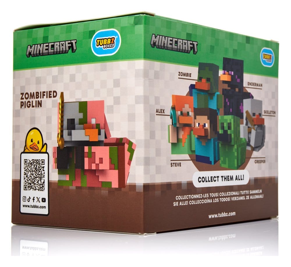 🧪 LAB | PREORDINE+ 01/2027 Minecraft Tubbz PVC Figure Zombified Piglin Boxed Edition 10 cm