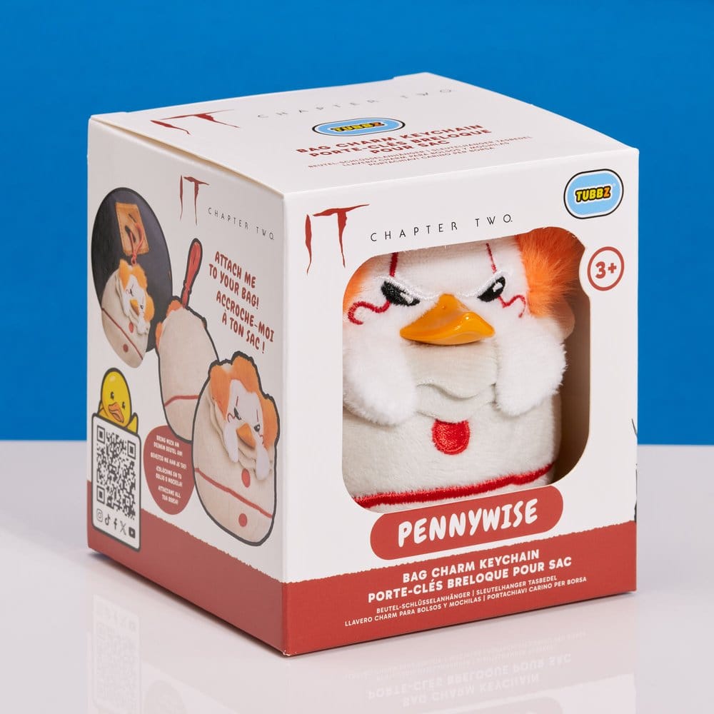 🧪 LAB | PREORDINE+ 01/2027 It Tubbz Bag Charm Pennywise
