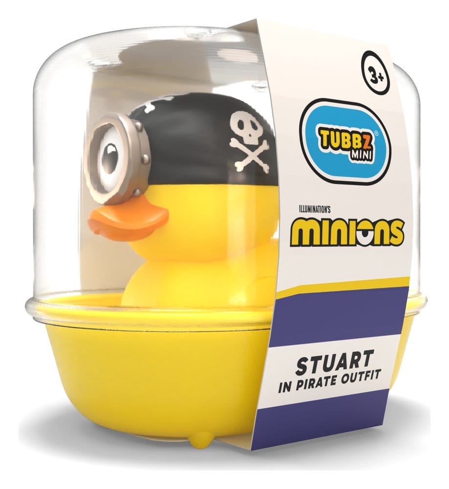 🧪 LAB | PREORDINE+ 01/2027 Minions Tubbz Mini PVC Figure Stuart in Pirate Outfit 5 cm