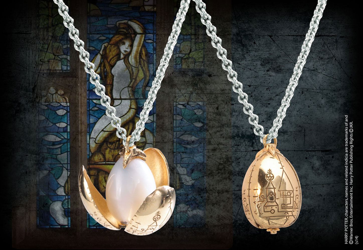 SU ORDINAZIONE Harry Potter Pendant with Chain The Golden Egg
