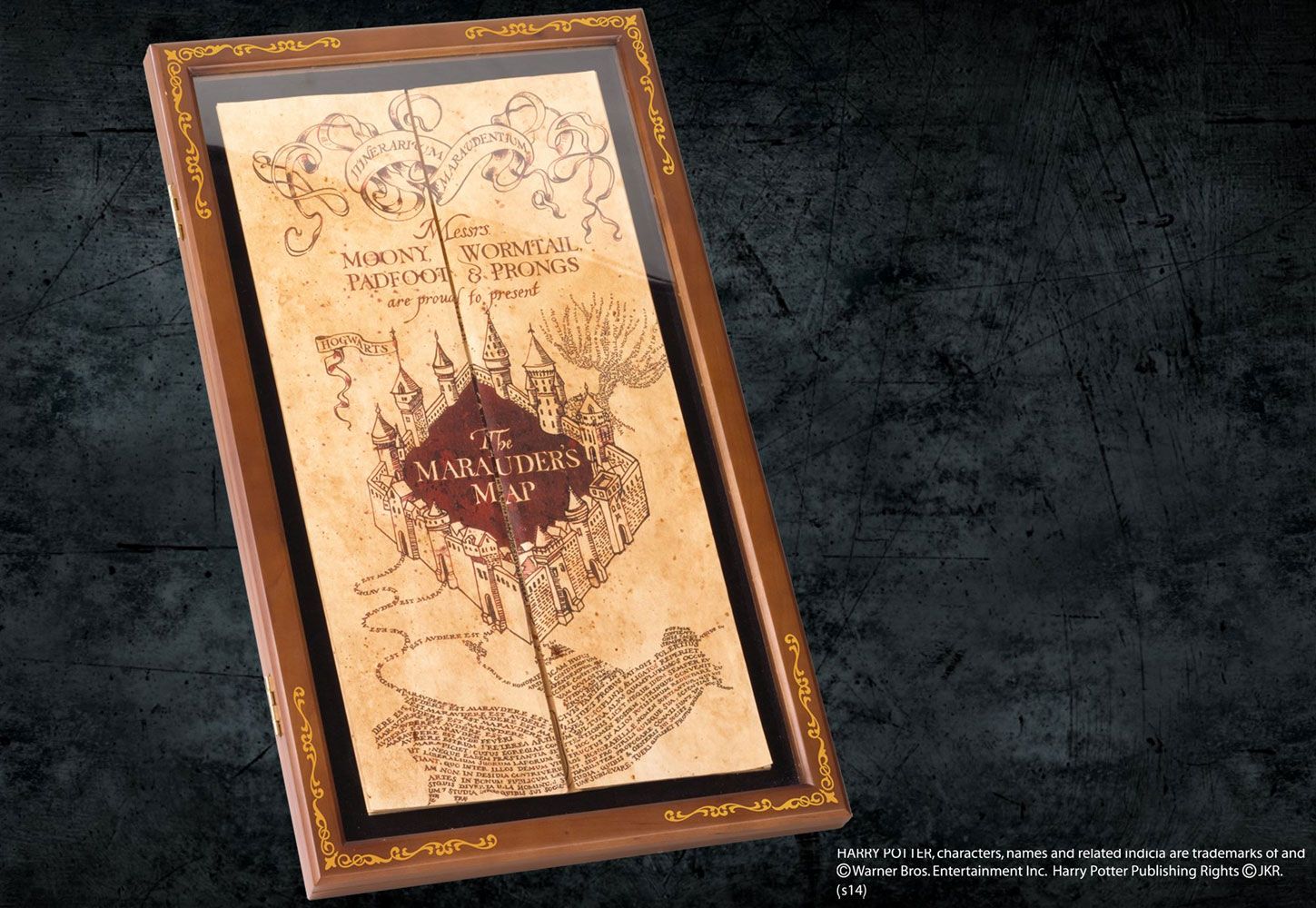 MADE TO ORDER Harry Potter Marauder's Map Display Case