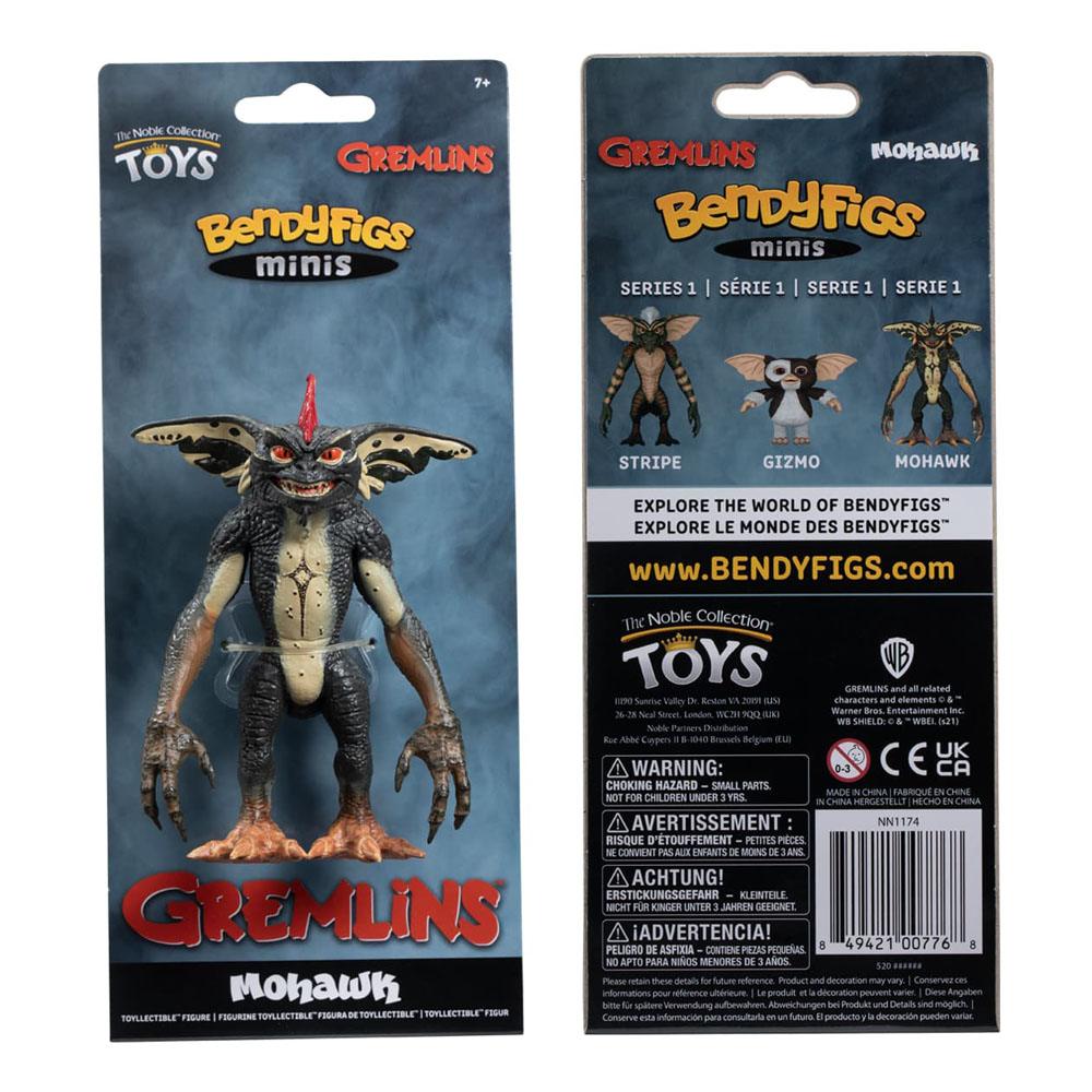 🧪 LAB | SU ORDINAZIONE Gremlins Bendyfigs Bendable Mini Figure Mohawk 11 cm