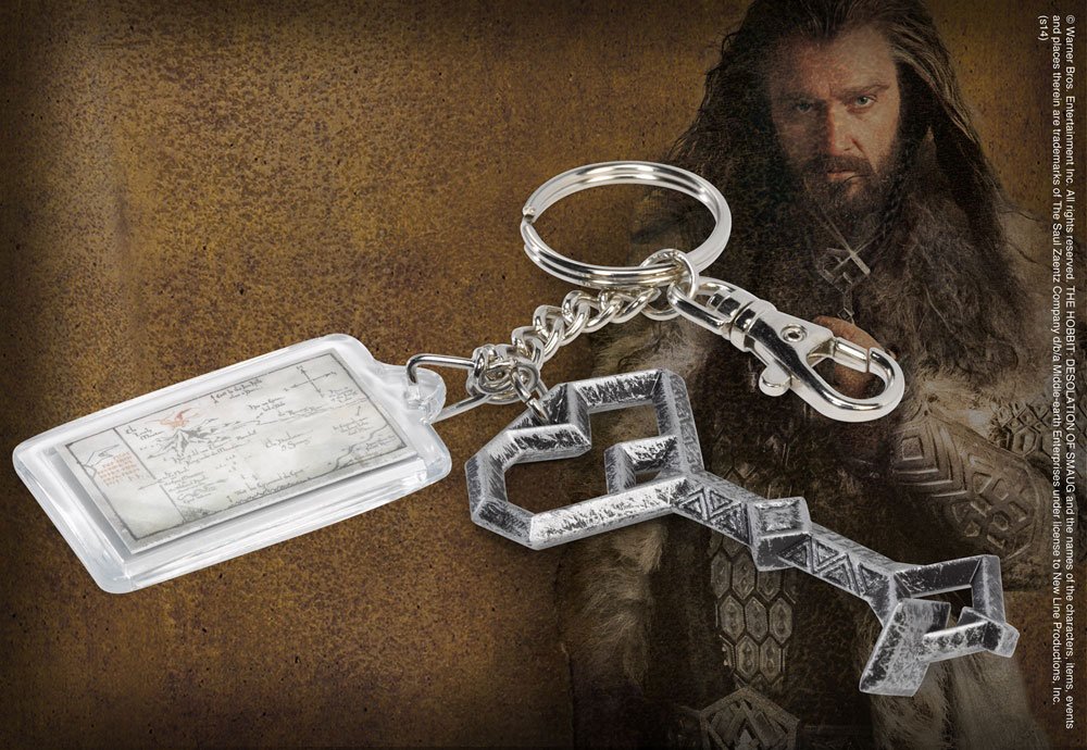 SU ORDINAZIONE The Hobbit Metal Keychain Thorin´s Key