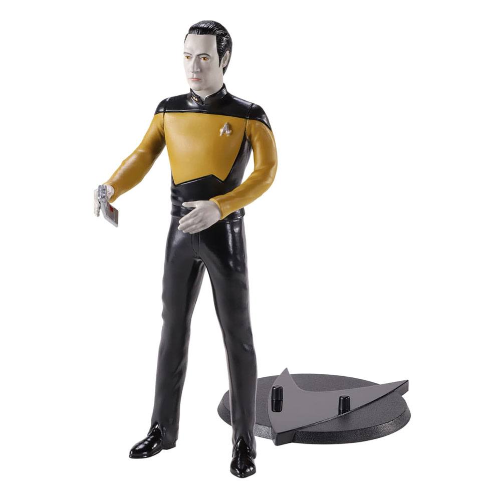 SU ORDINAZIONE Star Trek: The Next Generation Bendyfigs Bendable Figure Lt. Cmdr. Data 19 cm