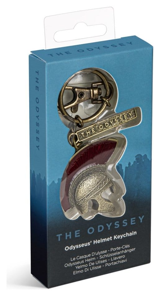🧪 LAB | SU ORDINAZIONE The Odyssey (2026) Keychain Odysseus' Helmet 14 cm
