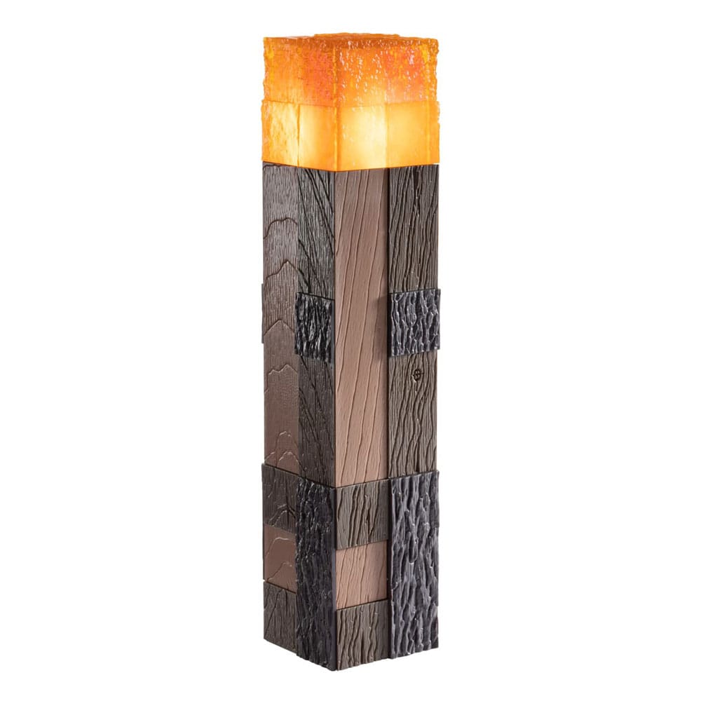 SU ORDINAZIONE Minecraft Replica Illuminating Torch 25 cm