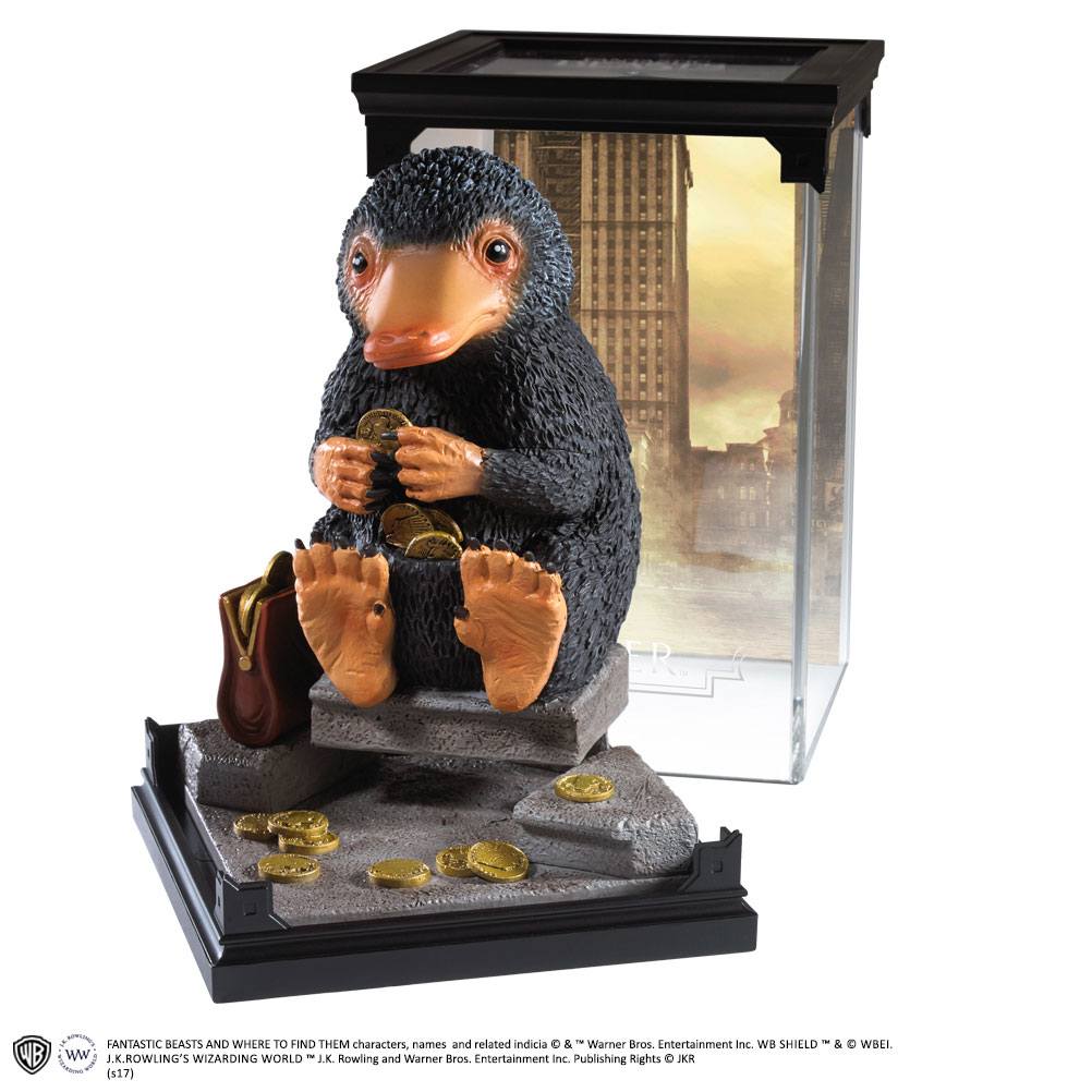 MADE TO ORDER Phantastische Tierwesen Magische Kreaturen Statue Niffler 18 cm