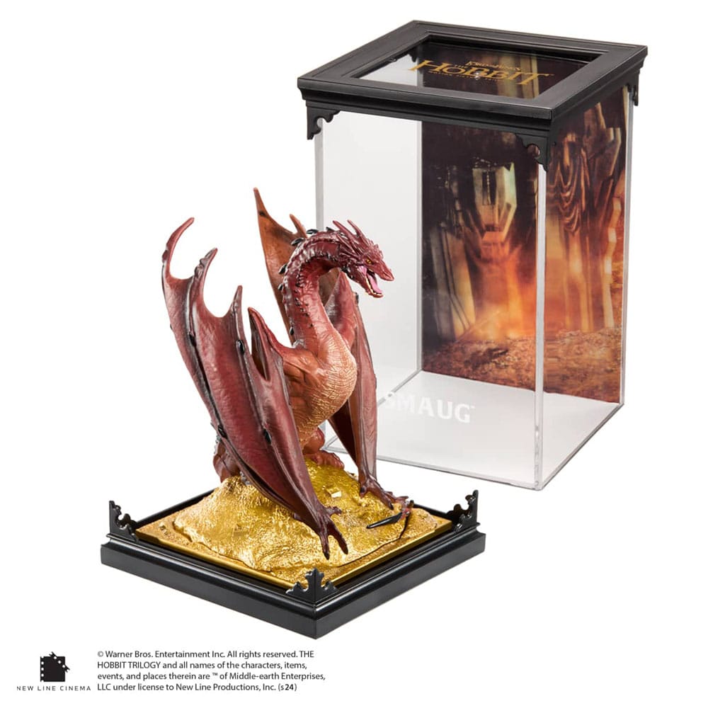 🧪 LAB | SU ORDINAZIONE Lord of the Rings Diorama Figure Smaug 17 cm