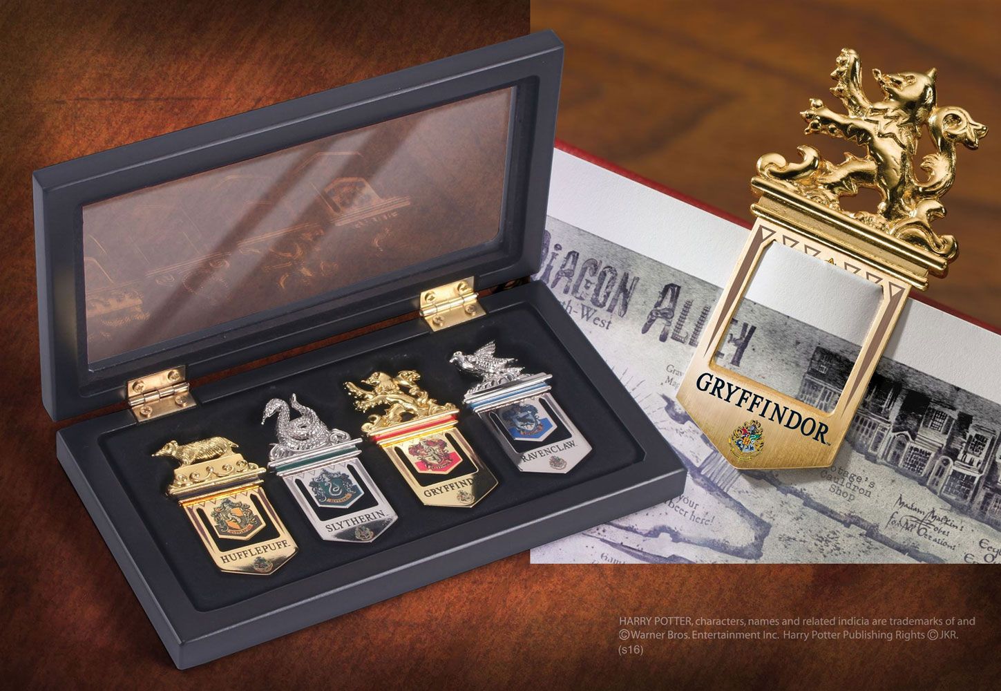 AUF BESTELLUNG Harry Potter - Hogwarts Lesezeichen 4er Set